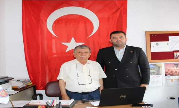 İL BAŞKANIMIZDAN MÜŞTAKBEY MAHALLE MUHTARIMIZA ZİYARET