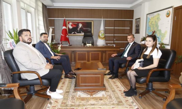 İĹ BAŞKANLIĞIMIZ ORMAN BÖLGE MÜDÜRÜNÜ ZIYARET ETTİ