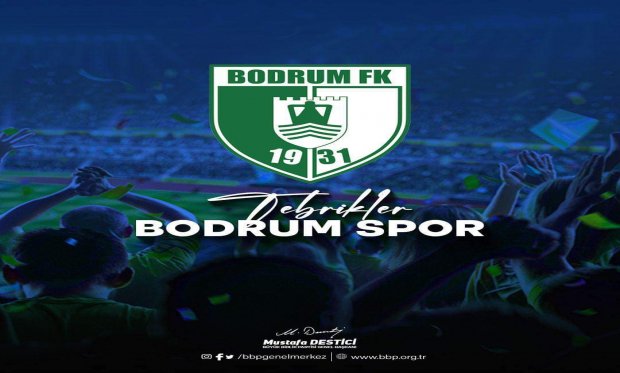 GENEL BAŞKANIMIZDAN BODRUM FK'YA KUTLAMA