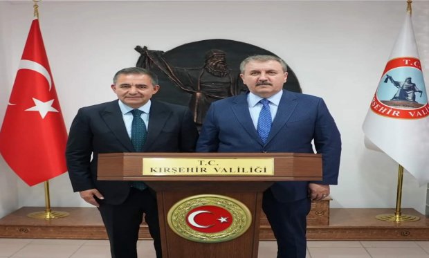 GENEL BAŞKANIMIZDAN KIRŞEHİR VALİSİNE ZİYARET