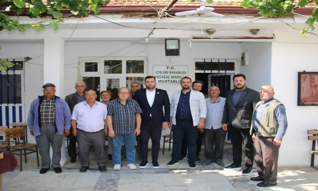 İL BAŞKANIMIZDAN KOZAĞAÇ MUHTARINA ZİYARET