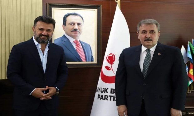 SIVASSPOR TEKNİK DİREKTÖRÜ BÜLENT UYGUN'DAN GENEL BAŞKANIMIZA ZİYARET