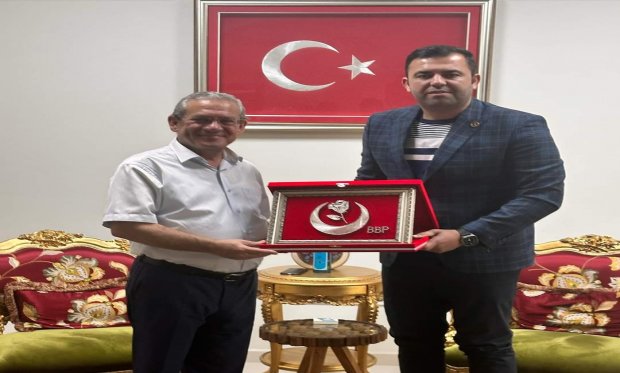 İL BAŞKANIMIZ MENTEŞE KAYMAKAMI MEHMET ERİŞ'İ MAKAMINDA ZİYARET ETTİ