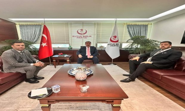 İL BAŞKANIMIZ AYDOĞAN GENEL BAŞKANIMIZI ZİYARET ETTİ 
