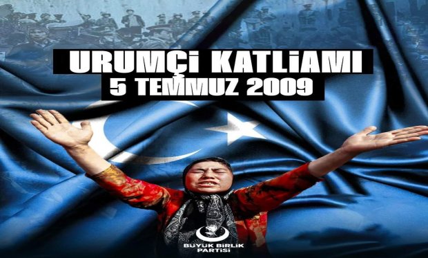 URUMÇİ KATLİAMININ 15. YILDÖNÜMÜNÜ HÜZÜNLE VE RAHMETLE YÂD EDİYORUZ 