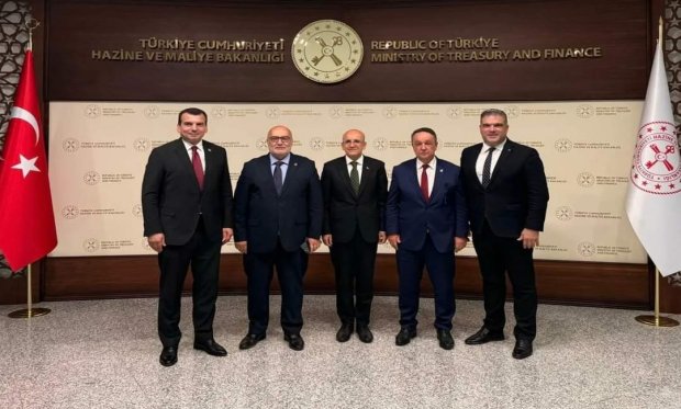 PARTİMİZİN EKONOMİK HEYETİ BAKAN MEHMET ŞİMŞEK'İ ZİYARET ETTİ 
