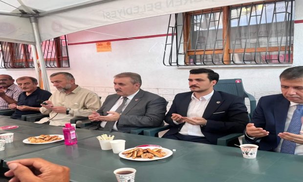 GENEL BAŞKANIMIZDAN  ŞEHİT AİLESİNE TAZİYE ZİYARETİ