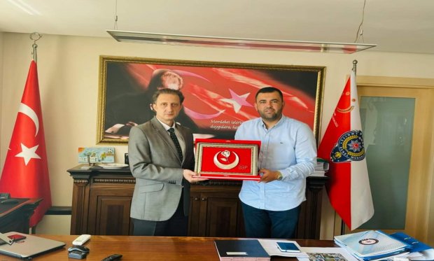 İL BAŞKANIMIZ AYDOĞAN'DAN BODRUM EMNİYET MÜDÜRÜNE ZİYARET 