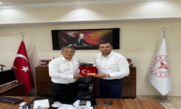 İL BAŞKANIMIZ AYDOĞAN'DAN İL SAĞLIK MÜDÜRÜNE ZİYARET 