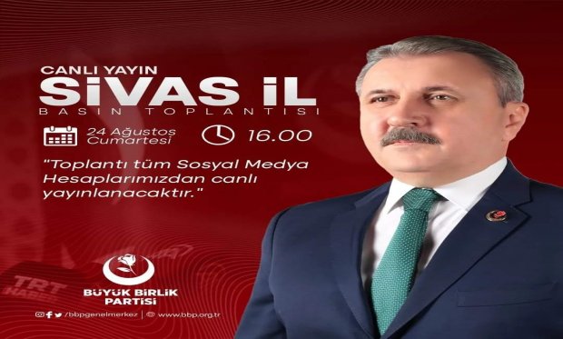 GENEL BAŞKANIMIZDAN BASIN TOPLANTISI 
