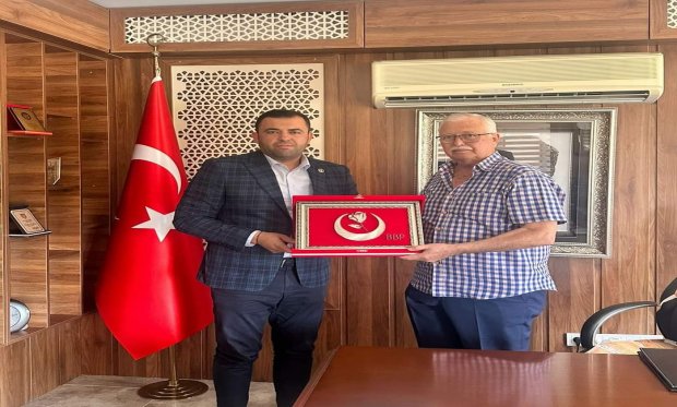 İL BAŞKANIMIZ AYDOĞAN'DAN ESNAF ODALARI BİRLİĞİ BAŞKANI AYYILDIZ'A ZİYARET 