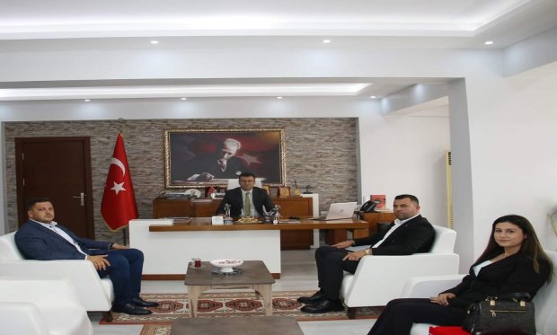 İL BAŞKANIMIZ AYDOĞAN'DAN YATAĞAN KAYMAKAMI MUSTAFA EMRE KILIÇ'A ZİYARET 