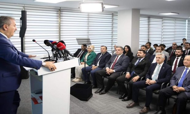 İL BAŞKANIMIZ AYDOĞAN GENEL MERKEZİMİZDE GENEL BAŞKANIMIZIN BASIN TOPLANTISINA KATILDI 